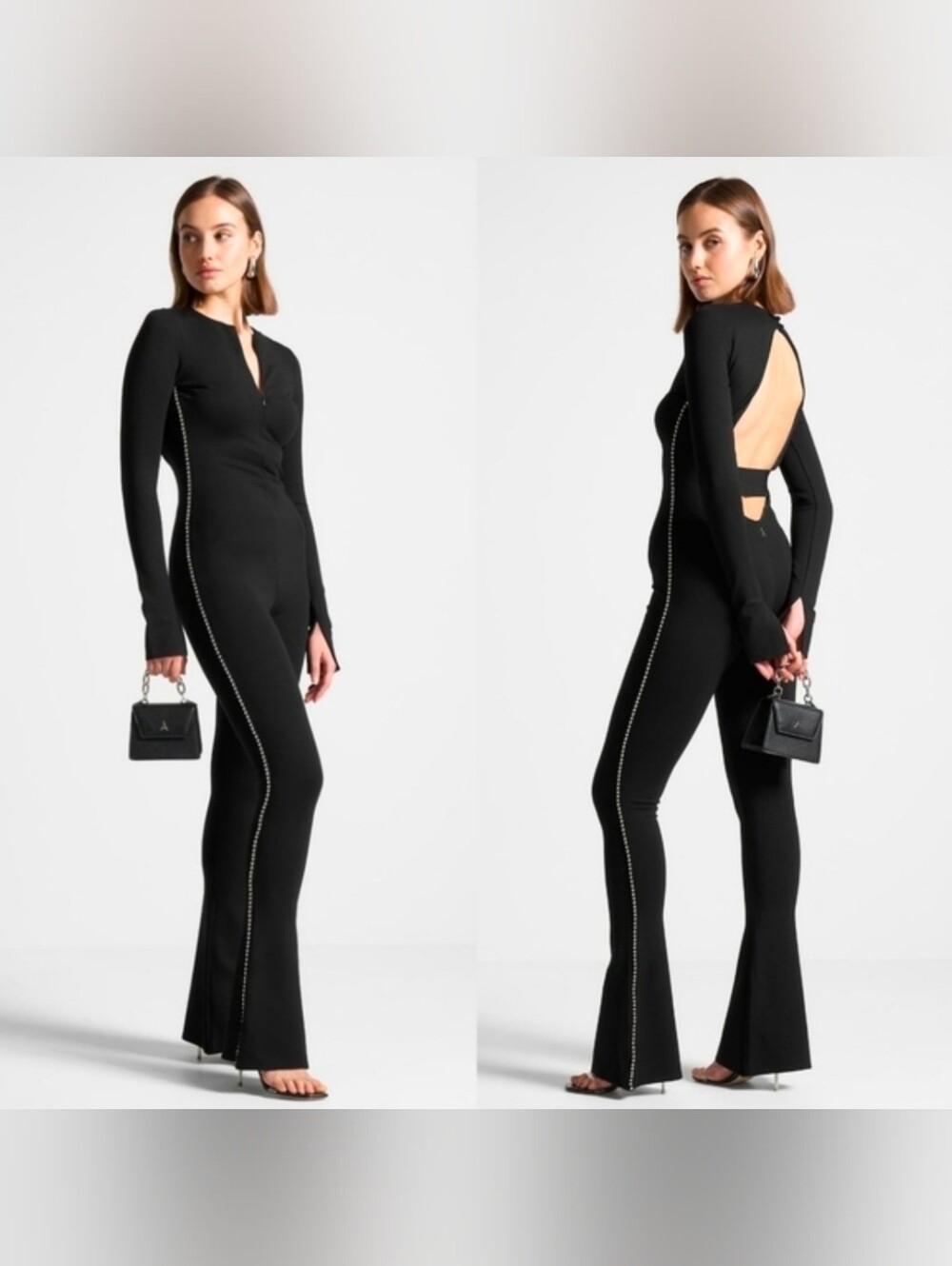 Maniere De Voir Black Jumpsuit